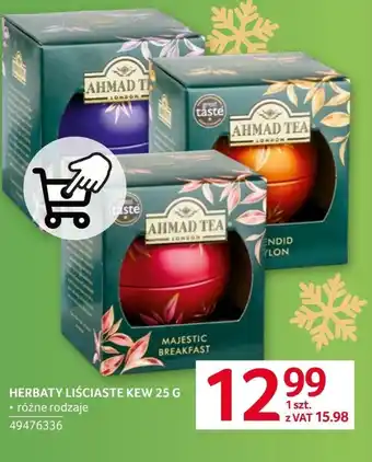 Selgros Herbata ahmad tea oferta