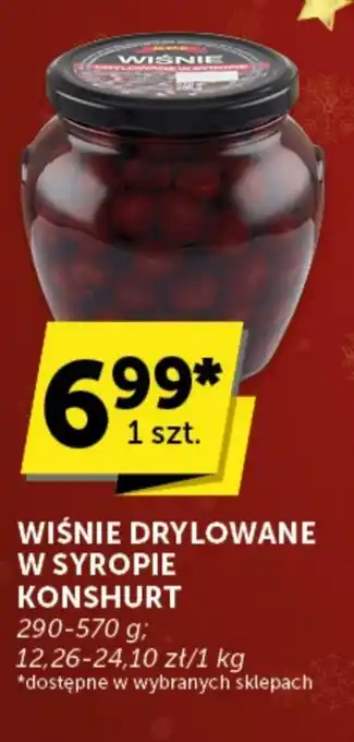 Groszek Wiśnie drylowane konshurt oferta