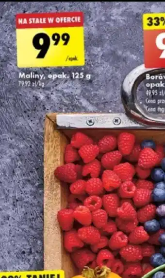 Biedronka Maliny, opak. 125 g oferta