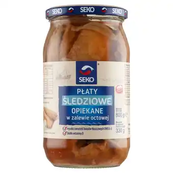 Euro Sklep Seko płaty śledziowe opiekane w zalewie octowej 800 g oferta