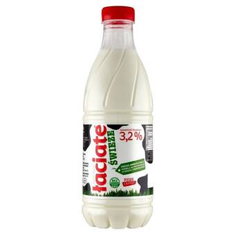 Groszek Łaciate mleko świeże 3,2 % 1 l oferta