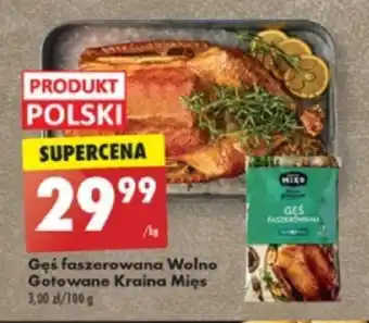 Biedronka Gęś faszerowana Wolno Gotowane Kraina Mięs 1kg oferta