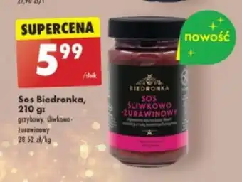 Biedronka Sos Biedronka, 210 g oferta