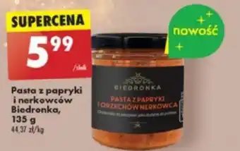 Biedronka Pasta z papryki i nerkowców Biedronka, 135 g oferta