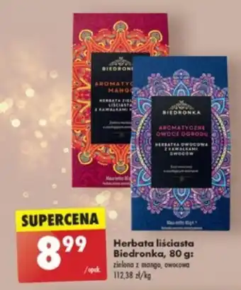 Biedronka Herbata liściasta Biedronka, 80 g oferta