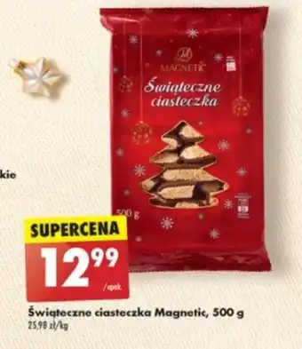 Biedronka Świąteczne ciasteczka MAGNETIC 500g oferta