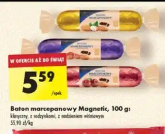 Biedronka Baton marcepanowy Magnetic, 100 g oferta