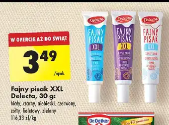 Biedronka Fajny pisak XXL Delecta, 30 g oferta