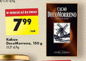 Biedronka Kakao DecoMorreno 150g oferta