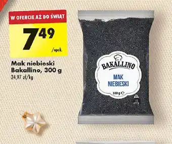 Biedronka Mak niebieski Bakallino, 300 g oferta