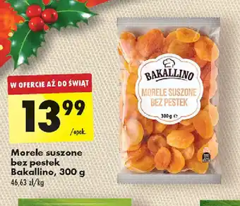 Biedronka Morele suszone bez pestek Bakallino, 300 g oferta