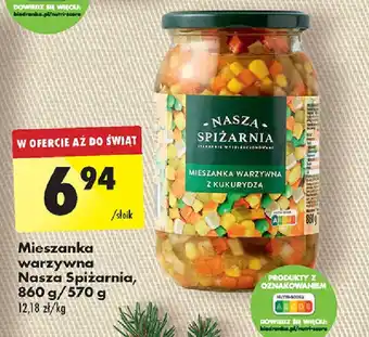 Biedronka Mieszanka warzywna Nasza Spiżarnia, 860 g/570 g oferta