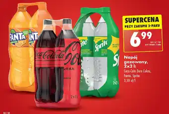 Biedronka Napój gazowany, 2x2L oferta