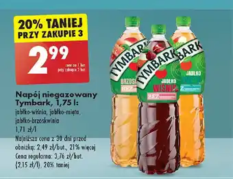 Biedronka Napój niegazowany Tymbark, 1,75l oferta