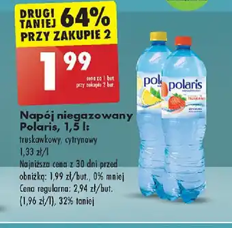 Biedronka Napój niegazowany Polaris, 1,5 l oferta