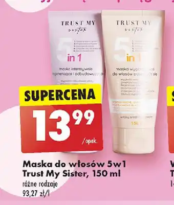 Biedronka Maska do włosów 5w1 Trust My Sister, 150 ml oferta