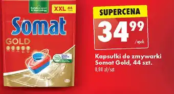 Biedronka Kapsułki do zmywarki Somat Gold, 44 szt. oferta