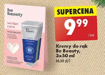Biedronka Krem do rąk Be Beauty 3 x 50ml oferta