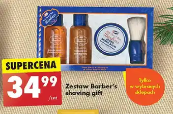 Biedronka Zestaw Barber's shaving gift oferta