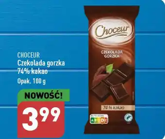 ALDI CHOCEUR Czekolada gorzka 74% kakao 100 g oferta