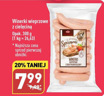 ALDI Winerki wieprzowe z cielęciną 300 g oferta