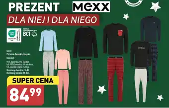 ALDI MEXX Piżama damska/męska oferta