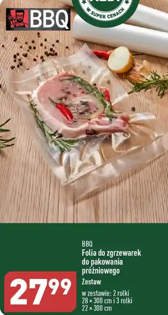 ALDI BBQ Folia do zgrzewarek do pakowania próżniowego oferta