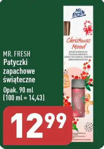 ALDI MR. FRESH Patyczki zapachowe świąteczne 90 ml oferta