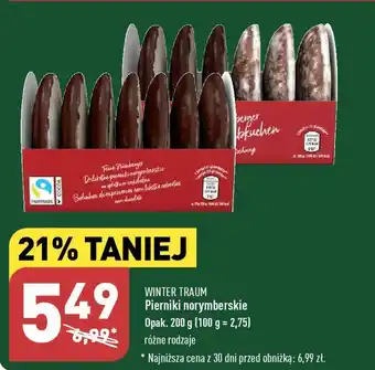 ALDI WINTER TRAUM Pierniki norymberskie 200 g oferta