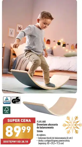 ALDI Drewniane akcesoria do balansowania oferta