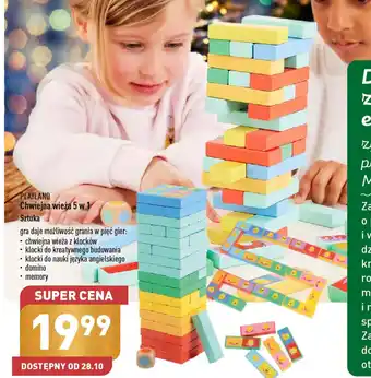 ALDI Chwiejna wieża 5 w 1 oferta