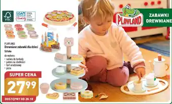 ALDI Drewniane zabawki dla dzieci oferta