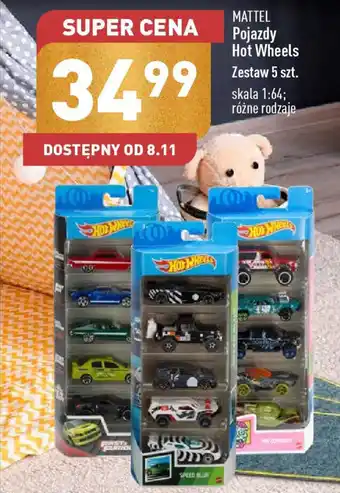 ALDI Pojazdy Hot Wheels Zestaw oferta