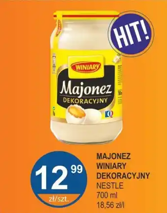 Rabat MAJONEZ WINIARY DEKORACYJNY 700 ml oferta