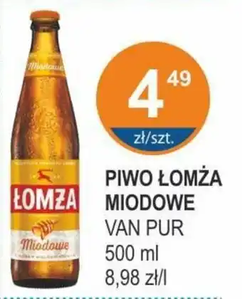 Rabat PIWO ŁOMŻA MIODOWE 500 ml oferta