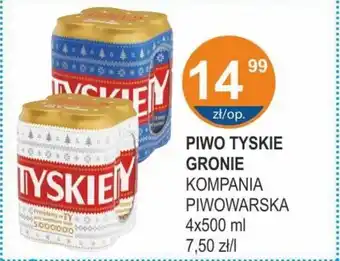 Rabat PIWO TYSKIE GRONIE 4x500 ml oferta