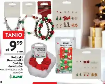 Kolczyki Bransoletki Ozdoby do włosów