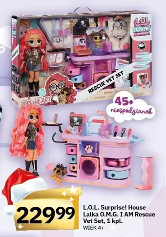 Twój Market L.O.L. Surprise! House Lalka O.M.G. I AM Rescue Vet Set oferta