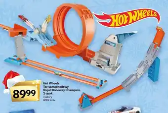 Twój Market Hot Wheels Tor samochodowy Rapid Raceway Champion oferta