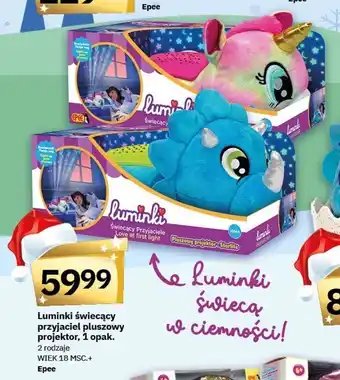 Twój Market Luminki świecący przyjaciel pluszowy projektor oferta