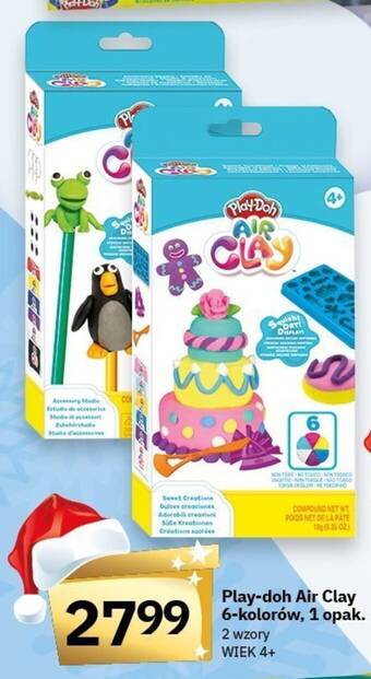 Twój Market Play-doh Air Clay 6-kolorów oferta