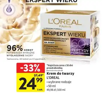 Intermarche Krem do twarzy 50 ml oferta