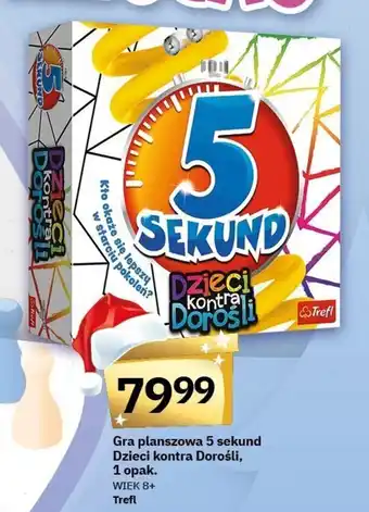 Twój Market Gra planszowa 5 sekund Dzieci kontra Dorośli oferta
