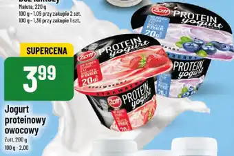 Polomarket Jogurt proteinowy owocowy Zott, 200 g oferta