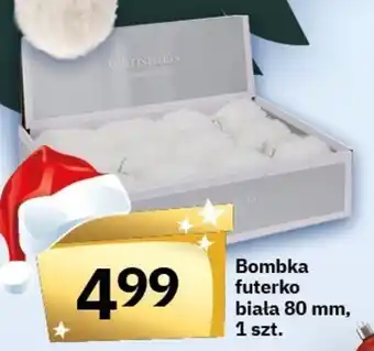 Twój Market Bombka futerko biała 80 mm, 1 szt. oferta
