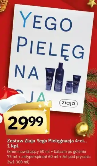 Twój Market Zestaw Ziaja Yego Pielęgnacja 4-el oferta