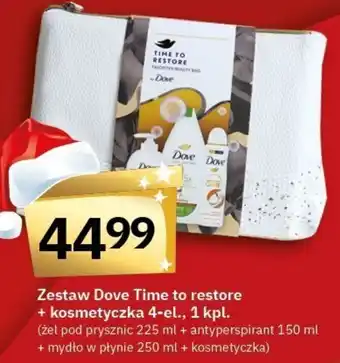Twój Market Zestaw Dove Time to restore + kosmetyczka 4 el oferta