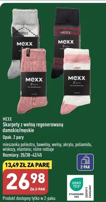 ALDI Skarpety mexx oferta