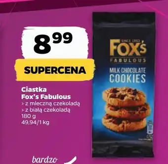 Netto Ciastko z czekoladą fox's fabulous oferta