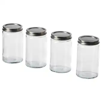 IKEA Citronhaj pojemnik na przyprawy, szkło bezbarwne/stal nierdz, 35 cl oferta